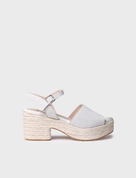 Alpargata de cuña de novia | SERENA