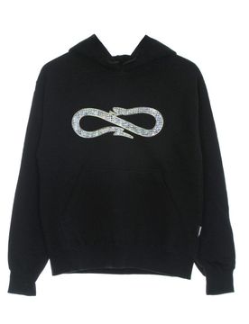 Felpa Leggera Cappuccio Uomo Diamonds Hoodie Black