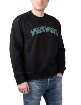 Hester IVY Sweatshirt Black XL Herren - Wood Wood - FashionsVida
