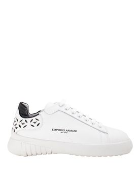Sneakers con logo ricamato
