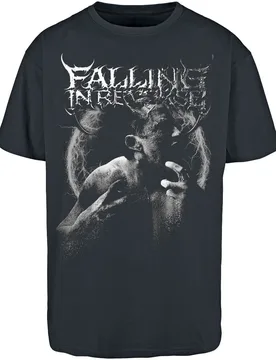 T-Shirt - Screaming - L bis 4XL - für Männer - Größe 3XL - schwarz - Lizenziertes Merchandise! - Männer - male - Falling In Reverse - FashionsVida