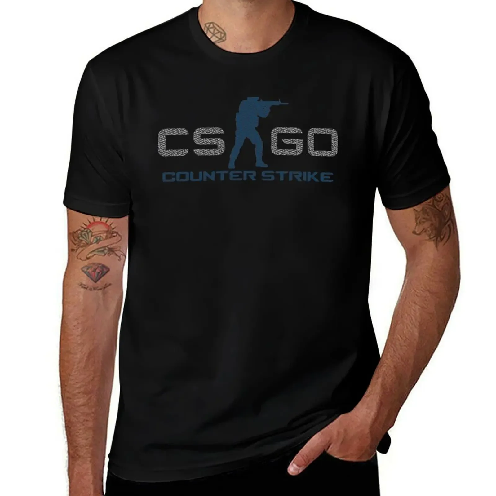 Counter Strike T-Shirt Heavy Duty Casual Work Tee - Aliexpress - FashionsVida