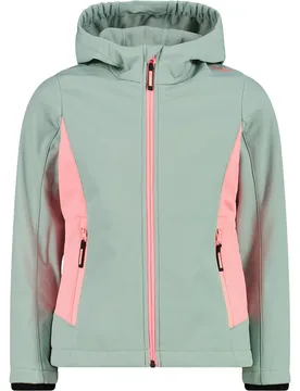 Veste Softshell Fix Hood 3a29385n Jade / Lotus 5 Années Fille - CMP - FashionsVida