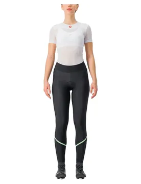 Calzamaglia Lunga Senza Bretelle Velocissima Thermal Black / Menta