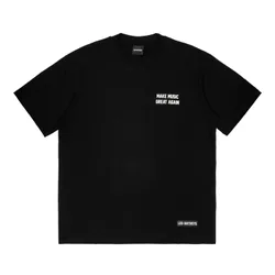 T-shirt Uomo MAKE MUSIC BRICK BLACK