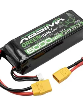 Batterie Greenhorn V2 Lipo 3s 11.1v 6000mah Xt90 Black One Size unisex - Absima - FashionsVida