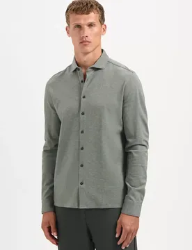 Shirt Jersey Melange Stretch male
