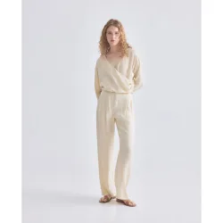 Pantalón regular largo