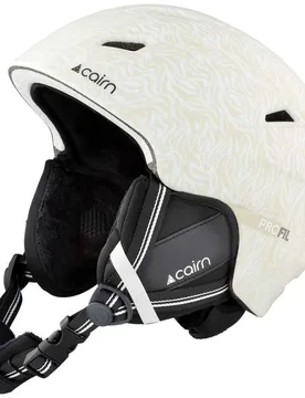 Casque Profil Matt Warm Gray / White 55-56 cm unisex - Cairn - FashionsVida