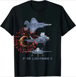 F-35 Lightning II Stealth Fighter Aircraft Diagram T-Shirt 100% Cotton O-Neck Summer Short Sleeve Casual Mens T-shirt Size S-3XL