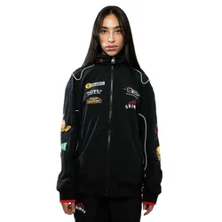 Felpa Con Zip The Lower Depths Black XS