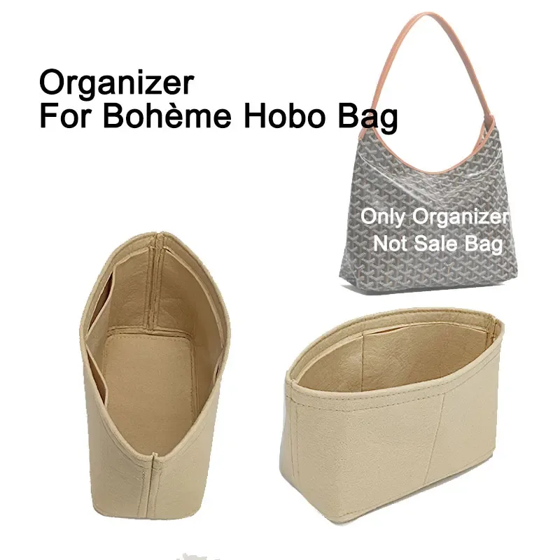 Handbag Inner Felt Liner Insert Organizer For BOHEME Hobo Shoulder Bag Storage Bag - Aliexpress - FashionsVida