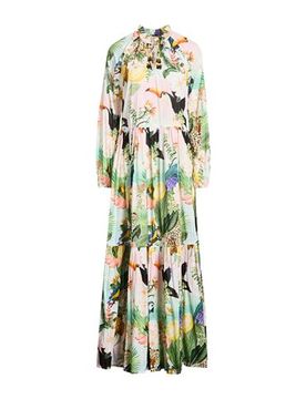Vestido largo Mujer Verde claro L,S,XL,XS Mujer