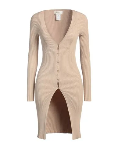 Strickjacke Damen Beige ONESIZE Damen - VICOLO - FashionsVida