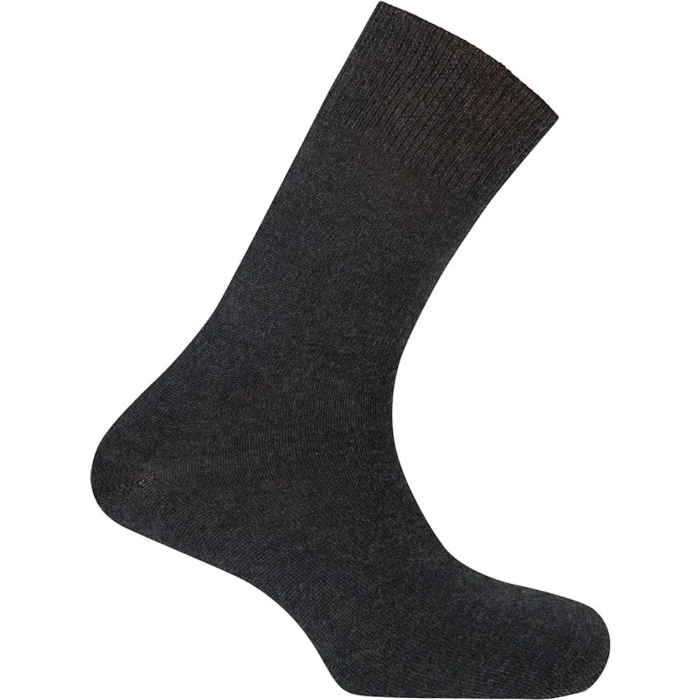 Calcetines de hombre lana en color gris - Punto Blanco - FashionsVida