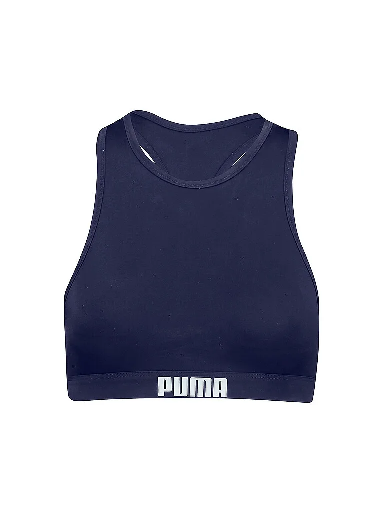 Top bikini racerback da donna blu M - Puma - FashionsVida