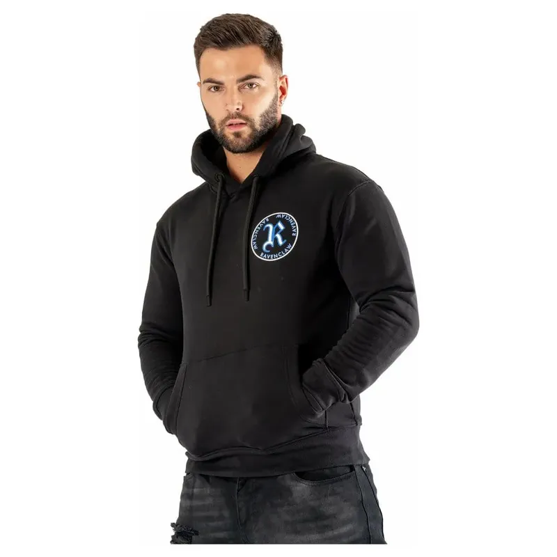 Sweat à Capuche Harry Potter Ravenclaw Blue / Grey M unisex