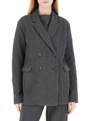 Blazer doppiopetto GRIGIO SCURO L
