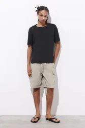 Ripstop Cargo Bermuda Shorts (Size: )