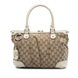 GG Canvas Sukey Satchel