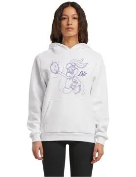 Felpa Con Cappuccio Lola Bunny Fluffy White S