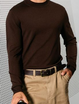 Maglione con maniche lunghe - bordeaux