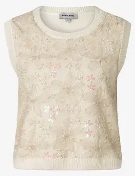 Pullover with Glitter Effect female
