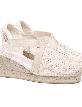 Espadrillas Con Zeppa Terra-ad Off White EU 43