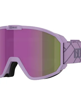 Masque De Ski Rave Matt Purple W Dark Purple Logo Brown Purple/CAT3 Homme