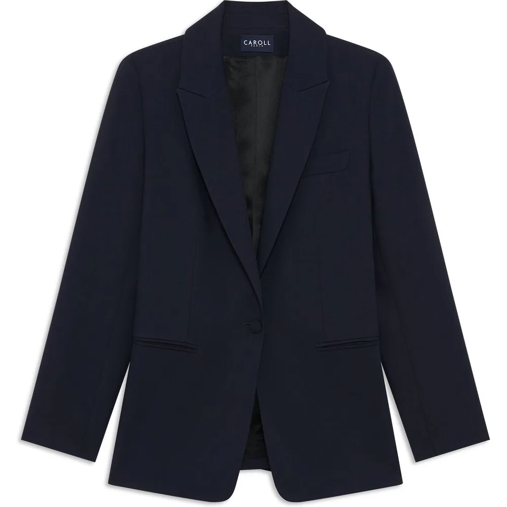 Blazer de mujer de corte entallado con bolsillos italianos - Caroll - FashionsVida