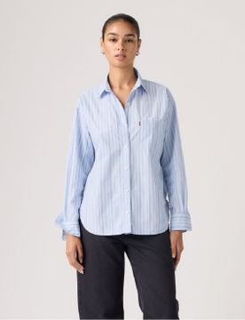 Para mujer. 001HM-0014 Camisa Harlie Boyfriend (XS), Casual, Algodón, Manga larga