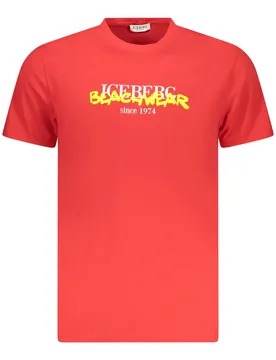 Herren Kurzarm-T-Shirt Rot ICE3MTS01_RORED