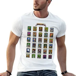 Shining Force - Portraits T-Shirt Basic Solid Tee for Daily Use