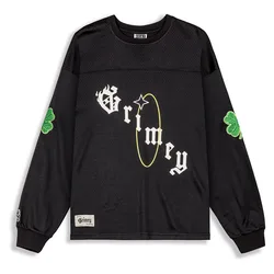 T-shirt à Manches Longues Saoirse Mesh Black XL Homme