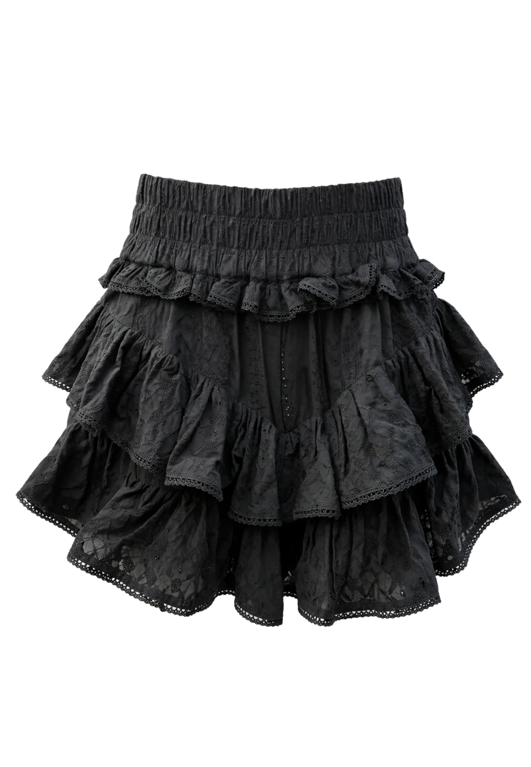 SHORTS Donna Weili Zheng CON RUCHES - WEILI ZHENG - FashionsVida