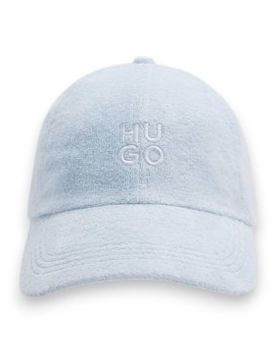 Para mujer. 50561328 Gorra de algodón con logo apilado (OSFA), Casual
