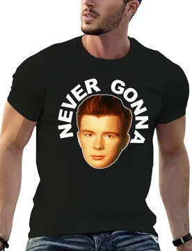 Rick Astley Retro Never Gonna Roll FanArt Tribute T-Shirt man t shirt designer t shirts for man cotton funny T-Shirt - Aliexpress - FashionsVida