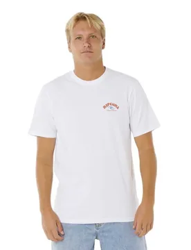 T-shirt à Manches Courtes Shred Til White XS - Rip curl - FashionsVida