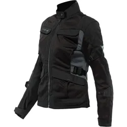 Giacca Moto Donna Estiva DESERT LADY TEX Nero Nero E taglia 44