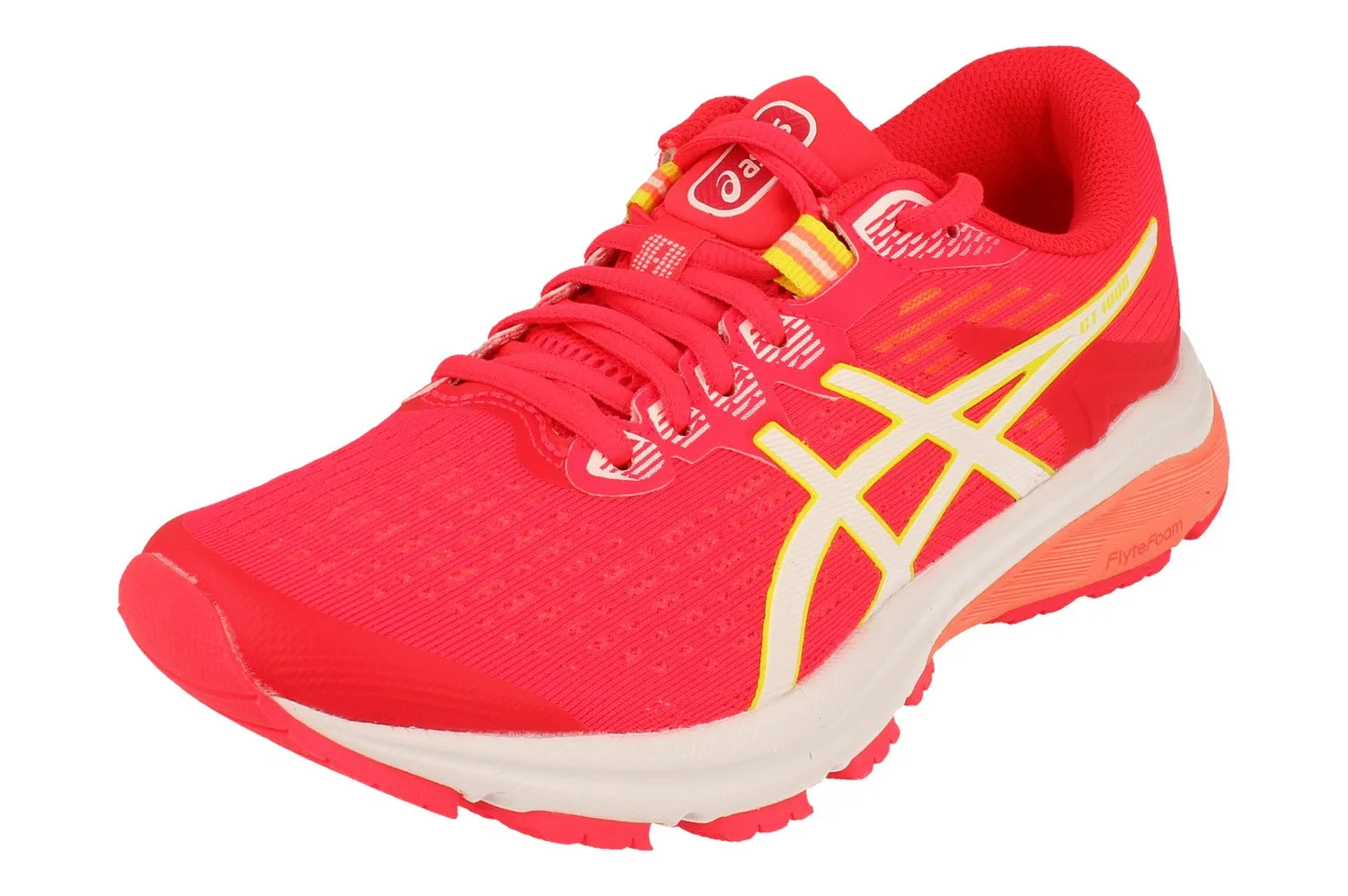 Gt-1000 8 Womens Trainers Red - Size Uk 4 - Asics - FashionsVida