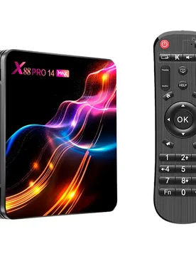 Lecteur Multimédia X88 Pro 14 Max Rk3528 2gb/16gb Android 14 Black One Size unisex - X8x - FashionsVida