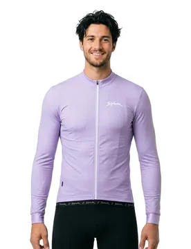 Maglia A Maniche Lunghe Aunic Purple - Spiuk - FashionsVida