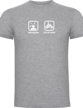 T-shirt à Manches Courtes Problem Solution Ride - Kruskis - FashionsVida