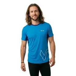Acqua Uv Short Sleeve T-shirt Blue XL Men