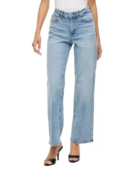 Jean Lisa Straight Fit Light Blue Denim / Detail Wash 02 44