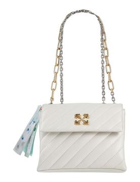Schultertasche Damen Elfenbein -- Damen