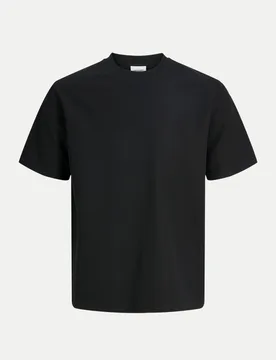 Basic T-Shirt JJEAUSTIN Schwarz XL - Jack & jones - FashionsVida