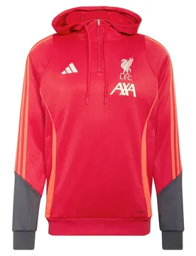Sweat à Demi-zip Entraînement Liverpool Fc 25/26 Tiro Competition Strawberry Red M - Adidas - FashionsVida