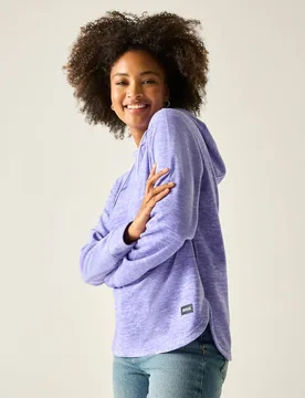 Women's Mayse Lightweight Insulating Marl Hoodie in Lilac Size: 16 - Lilac - Size: 16 - Regatta - FashionsVida