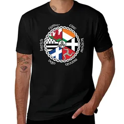 Celtic Nations Flags T-Shirt summer clothes man t shirt for a boy mens t shirt graphic
